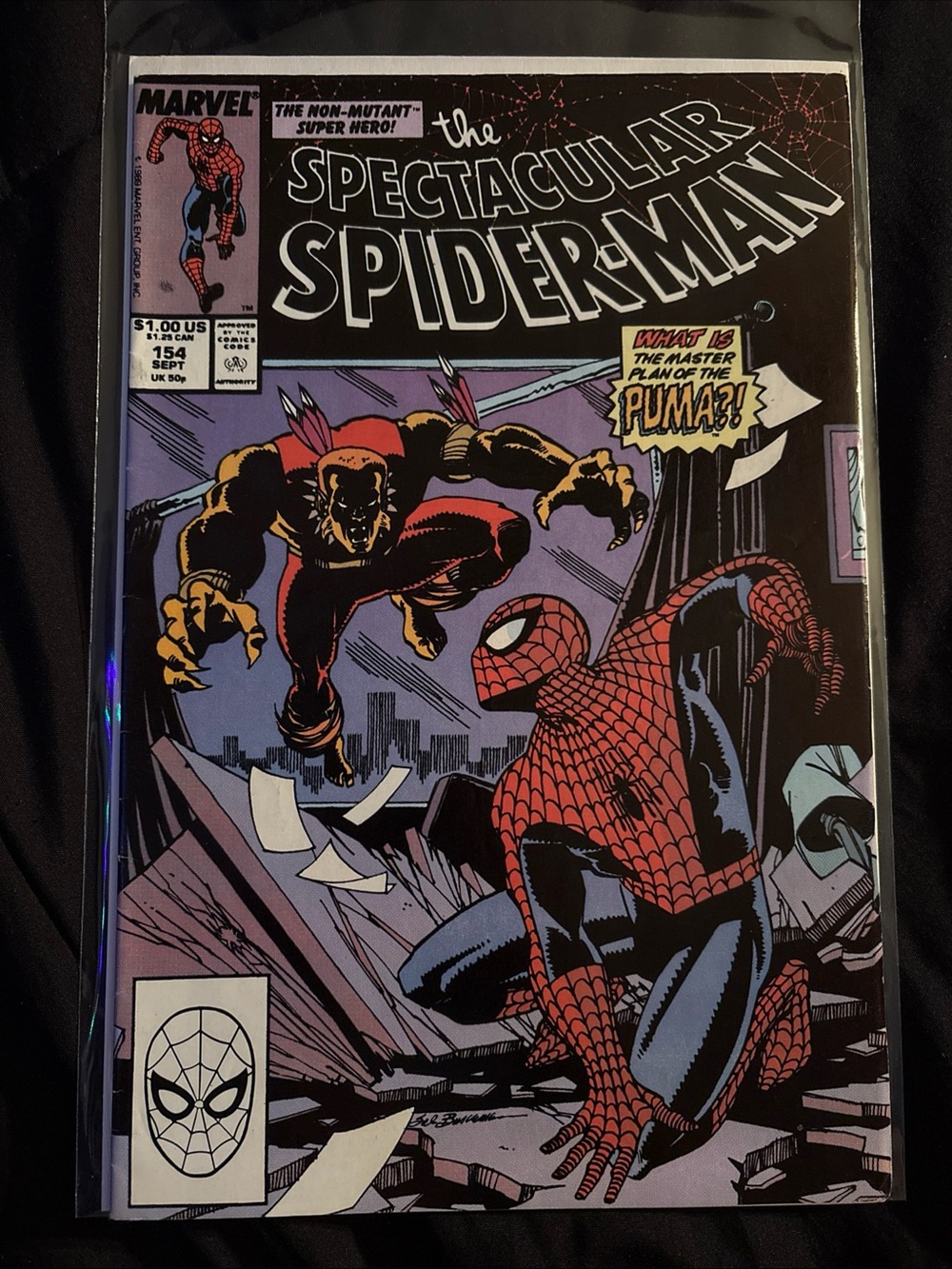 Spectacular Spider-Man #154 (Marvel, September 1989)